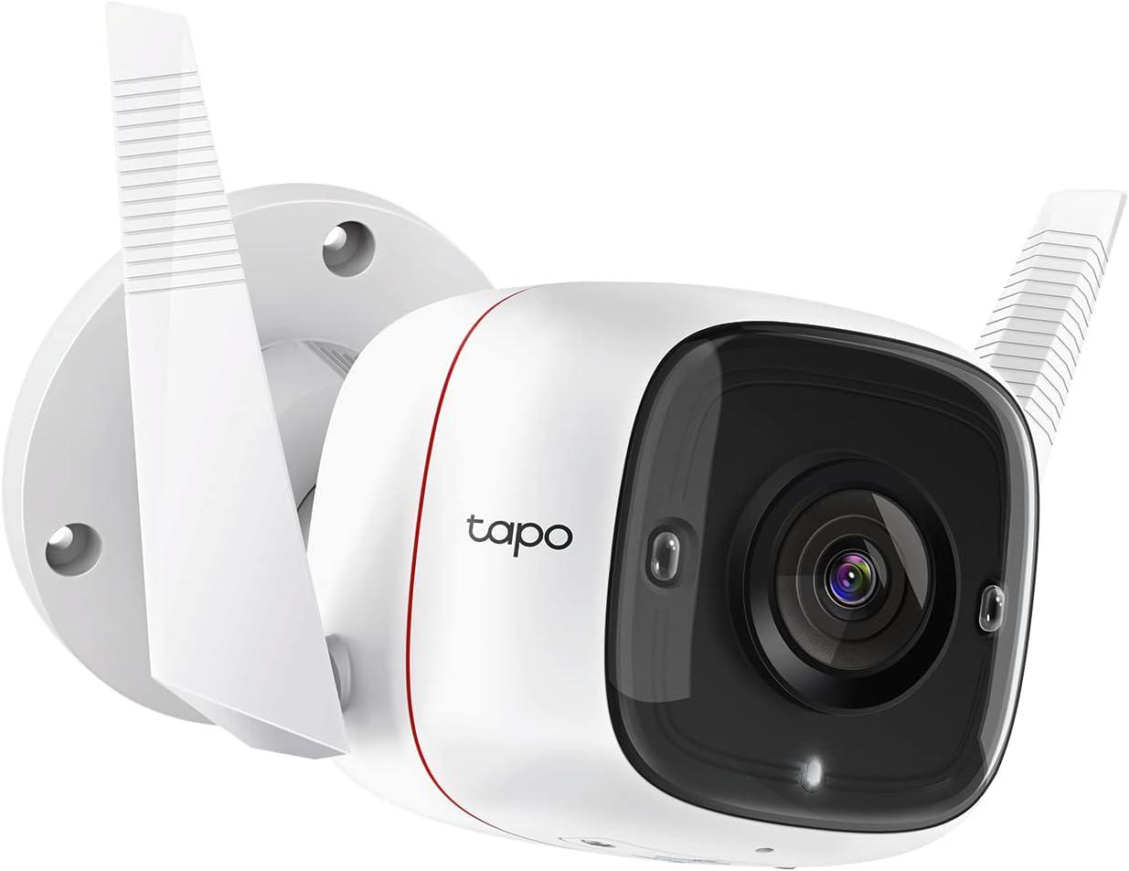 imageTapo TPLink 2K QHD Security Camera Outdoor Wired Starlight Sensor for Color Night Vision Free AI Detection Builtin Siren CloudSD Card Storage Works with Alexa ampamp Google Home C320WS2K 3MP