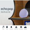 imageAmazon Echo Pop newest model Our smallest Alexa speaker Fits in any room CharcoalLavender Bloom