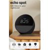 imageAmazon Echo Spot newest model Great for nightstands offices and kitchens Smart alarm clock with Alexa BlackBlack