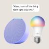 imageEcho Pop with TPLink Tapo Smart Color BulbLavender Bloom