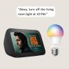 imageEcho Show 5 with TPLink Tapo Smart Color BulbCharcoal