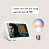 imageEcho Show 5 with TPLink Tapo Smart Color BulbGlacier White