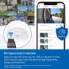 imageTPLink  SolarCam C402 Kit Outdoor Battery Camera wSolar Panel Base Wireless 1080P Free PersonVehicle Detection SDCloud Storage Color Night Vision No Hub Needed Works wAlexaWhite