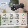 imageTPLink  SolarCam C402 Kit Outdoor Battery Camera wSolar Panel Base Wireless 1080P Free PersonVehicle Detection SDCloud Storage Color Night Vision No Hub Needed Works wAlexaBlack