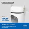 imageTPLink Tapo 2K QHD Outdoor PanTilt WiFi Security Camera 360 View Motion Tracking Color Night Vision Free PersonVehicleMotion Detection Cloud ampamp SD Card Storage Tapo C520WSWired Cam 2K