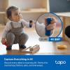 imageTPLink Tapo 2K QHD PanTilt Security Camera for Pet Camera Baby Monitor Motion Detection Motion Tracking 2Way Audio Night Vision Cloud ampampSD Card Storage Works wAlexa ampamp Google HomeTapo C2204K 8MP