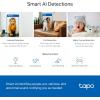 imageTPLink Tapo 2K QHD PanTilt Security Camera for Pet Camera Baby Monitor Motion Detection Motion Tracking 2Way Audio Night Vision Cloud ampampSD Card Storage Works wAlexa ampamp Google HomeTapo C2202K QHD