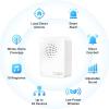 imageTPLink Tapo Contact Sensor Starter Kit T110 Contact Sensor  H100 Hub LongRange LowPower Wireless Connectivity RealTime Notification Up to 64 DevicesContact Sensor  Hub