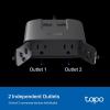 imageTPLink Tapo Matter Outdoor Smart Plug 2 Individual outlets IP65 Weather Resistance Works with Apple Home Alexa Google Home Long WiFi Range 24G WiFi Only ETL CertifiedTapo P400MSmart Plug