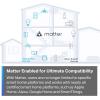 imageTPLink Tapo Matter Supported Smart Plug Mini Compact Design 15A1800W Max Super Easy Setup Works with Apple Home Alexa ampamp Google Home UL Certified 24G WiFi Only White Tapo P125M3Pack1Pack