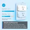 imageTPLink Tapo Matter Supported Smart Plug Mini Compact Design 15A1800W Max Super Easy Setup Works with Apple Home Alexa ampamp Google Home UL Certified 24G WiFi Only White Tapo P125M3Pack4Pack