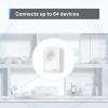 imageTPLink Tapo Motion Sensor Requires Tapo Hub Long Battery Life wSub1G LowPower Wireless Protocol Wide Range Detection Adjustable Sensitivity RealTime Notification Smart Action Tapo T100Tapo Hub
