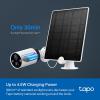imageTPLink Tapo Outdoor Wireless Camera with Solar Panel Bundle Outdoor Wireless Camera C420S1  Solar Panel A200 2K QHD Color Night Vision Starlight Sensor Works wAlexa ampamp Google Home1Camera System with Solar Panel