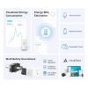 imageTPLink Tapo Smart Plug Mini Matter Compatible Compatible with Alexa Google Home ampamp Samsung SmartThings Energy Monitoring 15A UL Certified 24G WiFi Only Tapo P110M2Pack4Pack