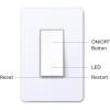 imageTPLink Tapo Smart Switch SinglePole3Way4Way Matter Compatible Energy Monitoring Neutral Wire Required Works with Alexa Siri Google Home SmartThings UL Certified 24GHZ WiFi Tapo S515