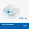 imageTPLink Tapo Smart Temperature and Humidity Monitor 27quot EInk Display SwissMade Sensor RealTime Notification Visual Graphics Requires Tapo Hub White T315Temperature Sensor
