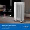 imageTPLink Tapo Smart Temperature and Humidity Monitor 27quot EInk Display SwissMade Sensor RealTime Notification Visual Graphics Requires Tapo Hub White T315Temperature Sensor