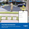 imageTapo 2K 3MP IndoorOutdoor Security Camera  Free PersonMotionBaby Cry Detection Color Night Vision IP65 Weatherproof SDCloud Storage Works wAlexa ampamp Google Home HybridCamBlack