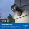 imageTapo 2K 3MP IndoorOutdoor Security Camera  Free PersonMotionBaby Cry Detection Color Night Vision IP65 Weatherproof SDCloud Storage Works wAlexa ampamp Google Home HybridCamBlack