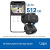 imageTapo 2K 3MP PanTilt IndoorOutdoor Security Camera Free PersonBaby Cry Detect ampamp Motion Track 360 Pan Color Night Vision SDCloud Storage Works wAlexa ampamp Google Home HybridCam 360 BlackBlack