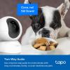 imageTapo 2K 3MP PanTilt IndoorOutdoor Security Camera Free PersonBaby Cry Detect ampamp Motion Track 360 Pan Color Night Vision SDCloud Storage Works wAlexa ampamp Google Home HybridCam 360 BlackWhite