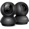 imageTapo 2K 3MP PanTilt IndoorOutdoor Security Camera Free PersonBaby Cry Detect ampamp Motion Track 360 Pan Color Night Vision SDCloud Storage Works wAlexa ampamp Google Home HybridCam 360 BlackBlack