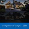 imageTapo 3K 5MP Wired PanTilt IndoorOutdoor Security Camera Free PersonVehicleBaby Cry Detect ampamp 360 Motion Track Color Night SDCloud Wrks wAlexa ampamp Google Home 24 GHz WiFi HybridCam 3603K 5MP