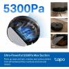imageTapo LiDAR Smart Navigation Robot Vacuum and Mop 5300Pa Max 97 Dust Pickup Rate Customizable Cleaning SelfCharging Works wAlexa ampamp Google Home RV30 MaxVacuum w Self Empty Dock