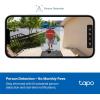 imageTapo Outdoor Security Camera Wireless 1080P Up to 180 Days Battery Free Person Detection Custom Zones Color Night Vision SDCould Storage Alexa ampamp Google Compatible Ideal for HomeownersC400White