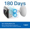 imageTapo Outdoor Security Camera Wireless 1080P Up to 180 Days Battery Free Person Detection Custom Zones Color Night Vision SDCould Storage Alexa ampamp Google Compatible Ideal for HomeownersC400White