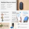imageTapo Smart WiFi Deadbolt Door Lock  Keyless Tactile Buttons Customized Access with inApp Monitoring AutoLock IP54 Weatherproof BHMA Grade 3 Compatible with Standard Door Sizes Tapo DL100