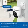 imageTapo TPLink 2K Outdoor PanTilt Security WiFi Camera 360 View Motion Tracking Compatible with Alexa ampamp Google Home Night Vision Free AI Detection Up to 512GB Storage C510W1080P