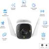 imageTapo TPLink 2K QHD Security Camera Outdoor Wired Starlight Sensor for Color Night Vision Free AI Detection Builtin Siren CloudSD Card Storage Works with Alexa ampamp Google Home C320WS2K QHD