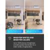 imageTapo TPLink RGBWIC Smart LED Light Strip 164Ft 1000 Lumens 16M Dimmable Colors 50 Color Zones Works wApple HomeKitAlexaGoogle Home SynctoSound IP44 PU Coating Trimmable L9305RGBIC  White LEDs 1000 lm
