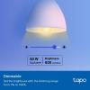 imageTapo TPLink Smart Light Bulbs 16M Colors RGBW Dimmable Compatible with Alexa and Google Home A19 60W Equivalent 800LM CRIampgt90 24GHz WiFi only No Hub Required L530E4Pack1 Pack