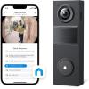 imageTapo TPLink Smart Video Doorbell Camera Chime Included 2K 5MP Color Night Vision 2Way Audio Free AI Detection CloudSD Card Storage Works wAlexa ampamp Google Home D230S1Battery Powered  Doorbell only