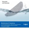 imageTapo Washable Mop Cloth Replacement Comes with Easy to Replace 5x Washable Mop Cloths Compatible with Tapo RV30 Max Plus Tapo RV30 Max Tapo RV20 Max Plus and Tapo RV20 Max Plus
