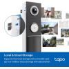 imageTapo by TPLink Smart Video Doorbell Camera Wireless with Chime 2K with Full Color Night Vision ampamp Spotlights No Monthly Fee Ring Call 160 UltraWide View Free AI Detection Local StorageD210Battery or Hardwired  2K 4MP