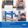 imageTapo by TPLink Smart Video Doorbell Camera Wireless with Chime 2K with Full Color Night Vision ampamp Spotlights No Monthly Fee Ring Call 160 UltraWide View Free AI Detection Local StorageD210Battery or Hardwired  2K 4MP