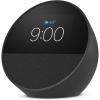 imageAmazon Echo Spot newest model Great for nightstands offices and kitchens Smart alarm clock with Alexa BlackBlack