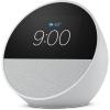 imageAmazon Echo Spot newest model Great for nightstands offices and kitchens Smart alarm clock with Alexa BlackGlacier White