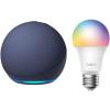 imageEcho Dot with TPLink Tapo Smart Color BulbDeep Sea Blue