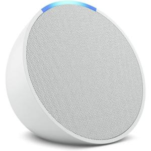 imageAmazon Echo Pop newest model Our smallest Alexa speaker Fits in any room CharcoalGlacier White