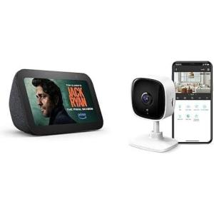 imageEcho Show 5 with TPLink Tapo 2K Indoor Security Camera