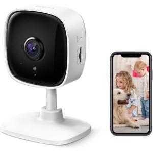 imageTPLink Tapo 2K Indoor Security Camera for Baby Monitor Dog Camera wMotion Detection 2Way Audio Siren Night Vision Cloud ampamp SD Card StorageUp to 256 GB Works wAlexa ampamp Google HomeTapo C110BlackWhite