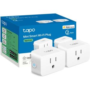 imageTPLink Tapo Matter Supported Smart Plug Mini Compact Design 15A1800W Max Super Easy Setup Works with Apple Home Alexa ampamp Google Home UL Certified 24G WiFi Only White Tapo P125M3Pack2Pack