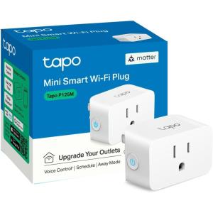 imageTPLink Tapo Matter Supported Smart Plug Mini Compact Design 15A1800W Max Super Easy Setup Works with Apple Home Alexa ampamp Google Home UL Certified 24G WiFi Only White Tapo P125M3Pack1Pack