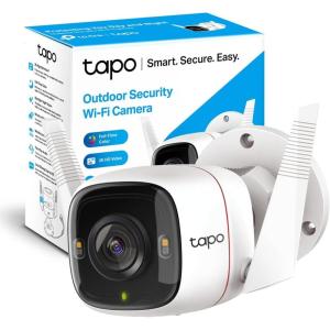 imageTapo TPLink 2K QHD Security Camera Outdoor Wired Starlight Sensor for Color Night Vision Free AI Detection Builtin Siren CloudSD Card Storage Works with Alexa ampamp Google Home C320WS2K QHD