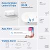 imageTPLink Tapo Smart Water Leak Detector Kit Water Leak Sensor T300  Hub H100 Rapid Dripping Detection 90dB Adjustable Alarm App Alerts Compatible with Alexa and Google HomeWater Leak Sensor  Hub Bundle