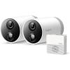 imageTapo TPLink Outdoor Wireless Security Camera 1080P LocalCloud Storage MotionPersonVehicle Detection 180 Day Battery 2Way Audio Works wAlexa ampamp Google Home 2Camera System C400S2